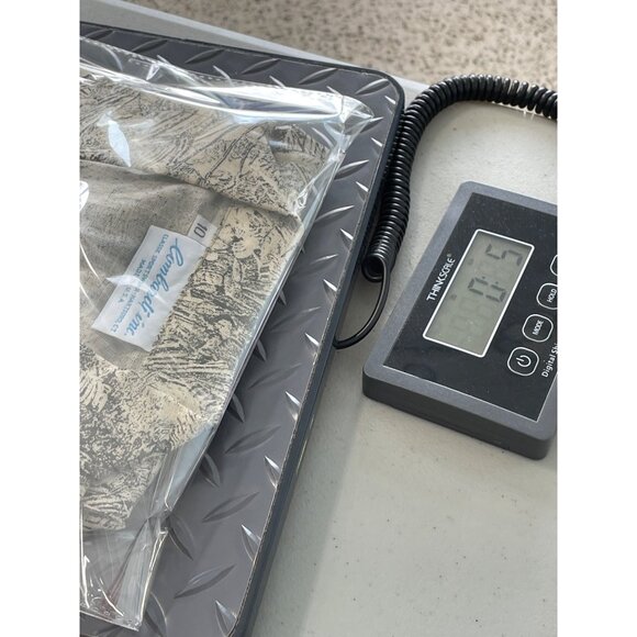 Vintage 90s Lombardi Inc Double Breasted Top Sz 10 Beige Tropical Deadstock NEW - Picture 6 of 6